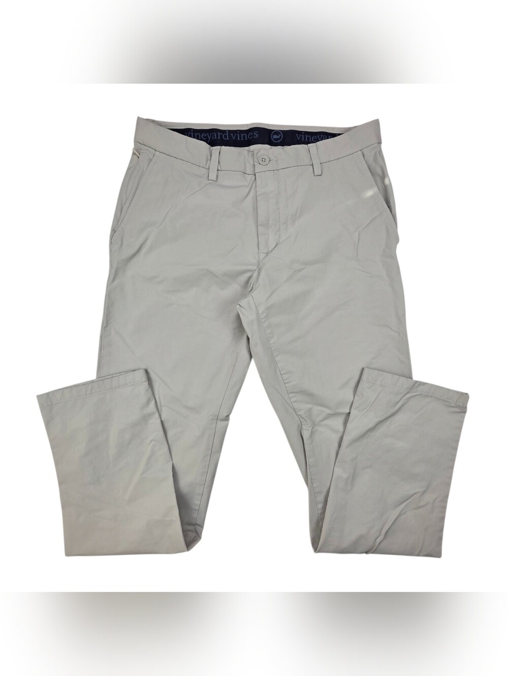 Vineyard Vines On The Go Pants Mens 30x30 Beige OTG Performance Stretch Chino